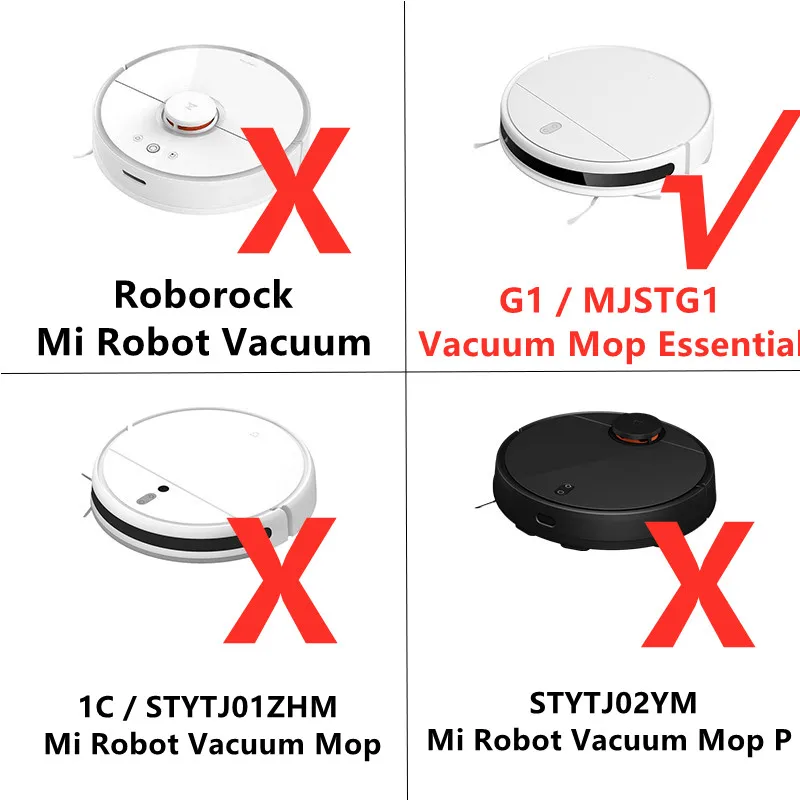 Cubierta de cepillo principal para Xiaomi G1, MJSTG1, Robot aspirador