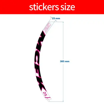 READU 自行車貼紙 公路自行車 MCFK 25碟煞車輪圈貼紙 輪組貼花 12 最佳銷售 mcfk - №7