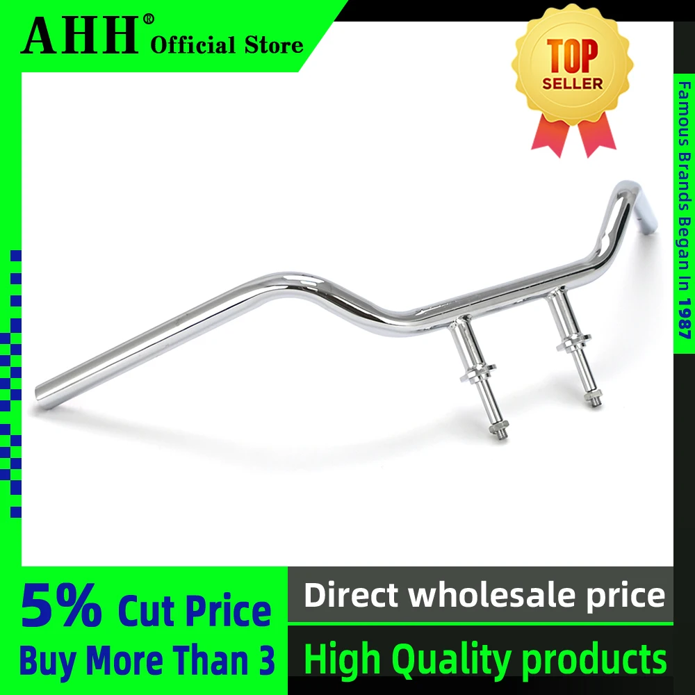 AHH Kierownica motocyklowa Kierownica Yoke Difection Handle Fot Bar Grip Rod Dla Honda Steed 400 Steed 600 Steed 400 600 Akcesoria