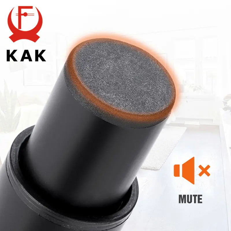 KAK Adjustable Furniture Leg Cold Rolled Steel Black White Table Feet Replacement Cabinet Sofa Metal Foot Furniture Hardware - Image 4