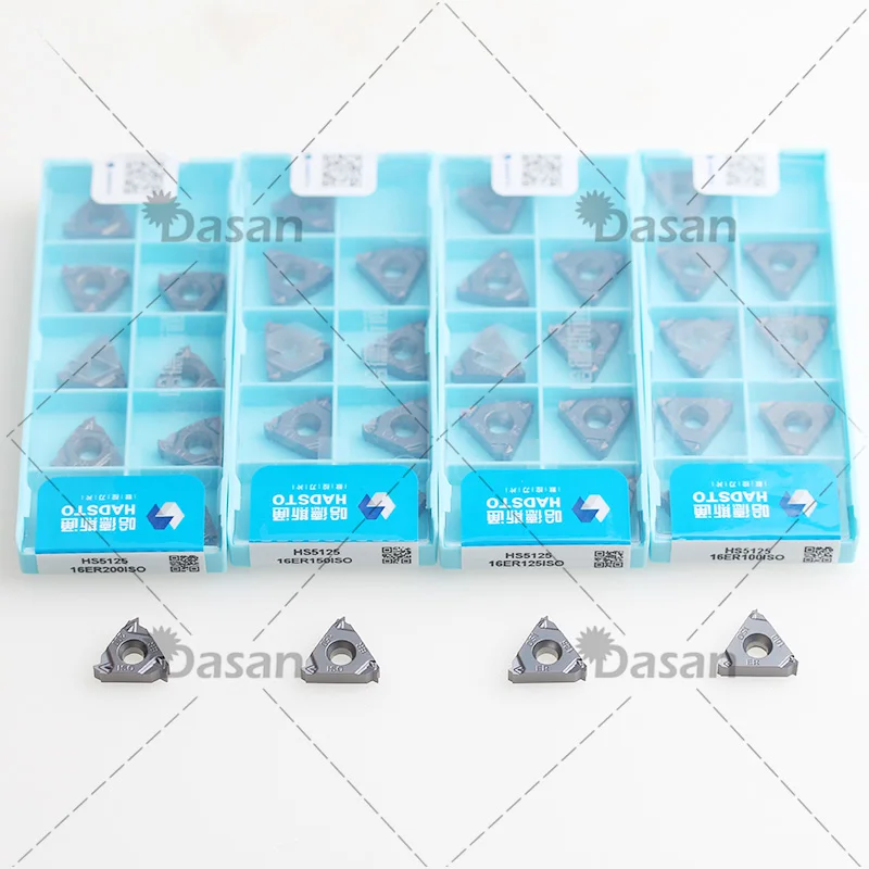 16ER 16IR 11IR A60 AG60 AG55 150 200/250/300/ISO/11W/14W 19W Original HS5225 HS5125 CNC Carbide Threading Inserts