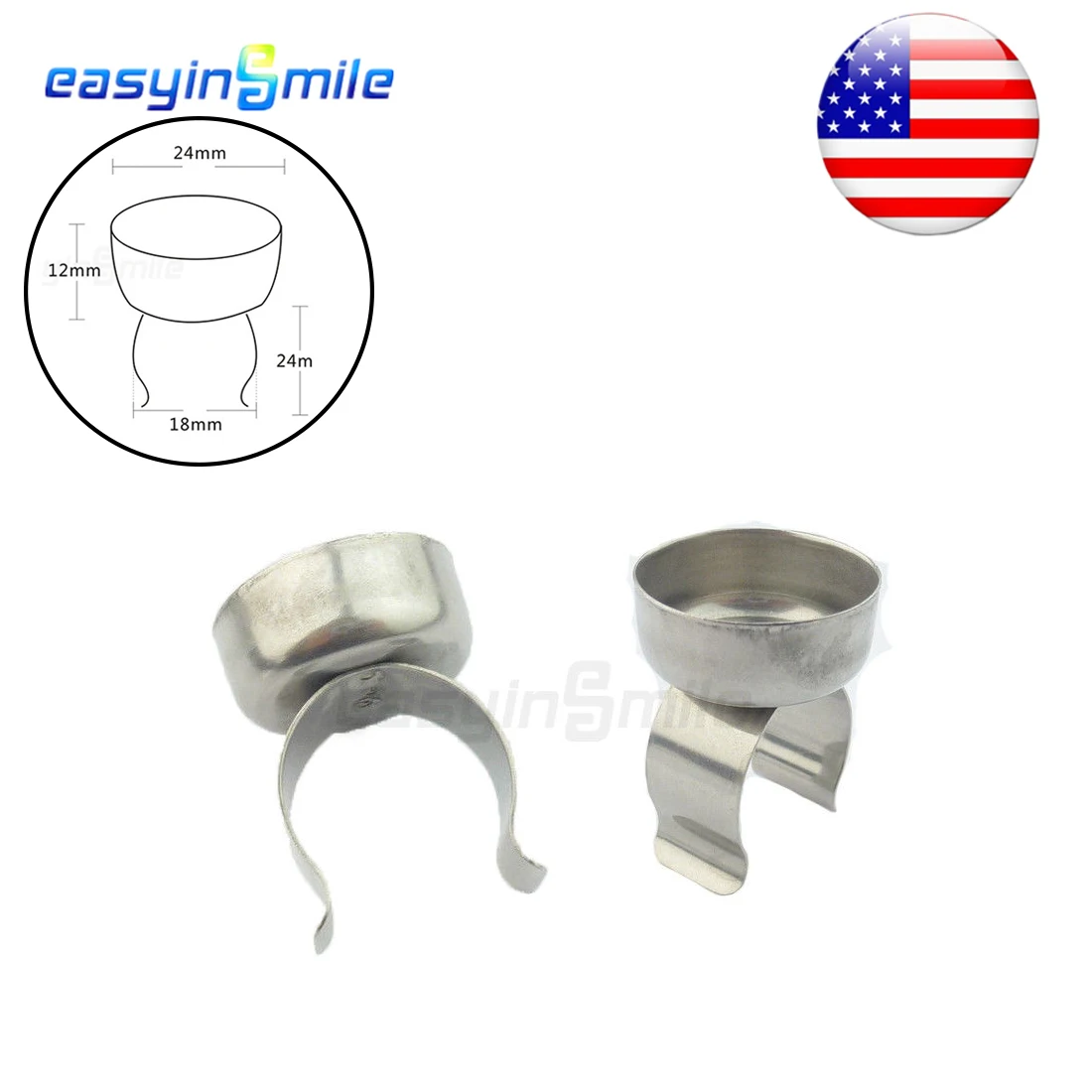 Easyinsmile Dental Mischen Finger Prophy Ring Dappen Dish Handliche Tasse Autoklaven x 1