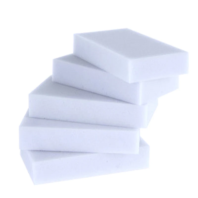 10Pcs 10*6*2cm White Cleaning Magic Sponge Eraser Melamine Cleaner Multi-Functional Kitchen Bathroom Cleaning Tools 