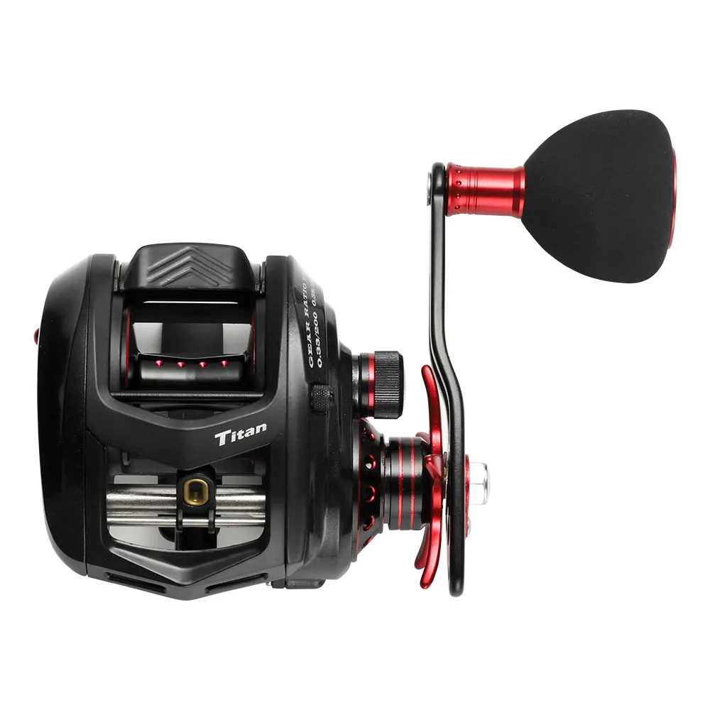 JOHNCOO – moulinet de pêche Casting MT200, grand jeu, 13kg Max, frein à friction, 11 + 1 BB 7.1:1