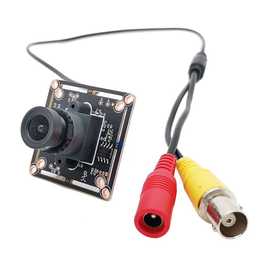 SMTKEY 700TVL Color CMOS Analog Camera HD 3.6mm Lens PCB Module CCTV Security Camera DIY Monitor Camera