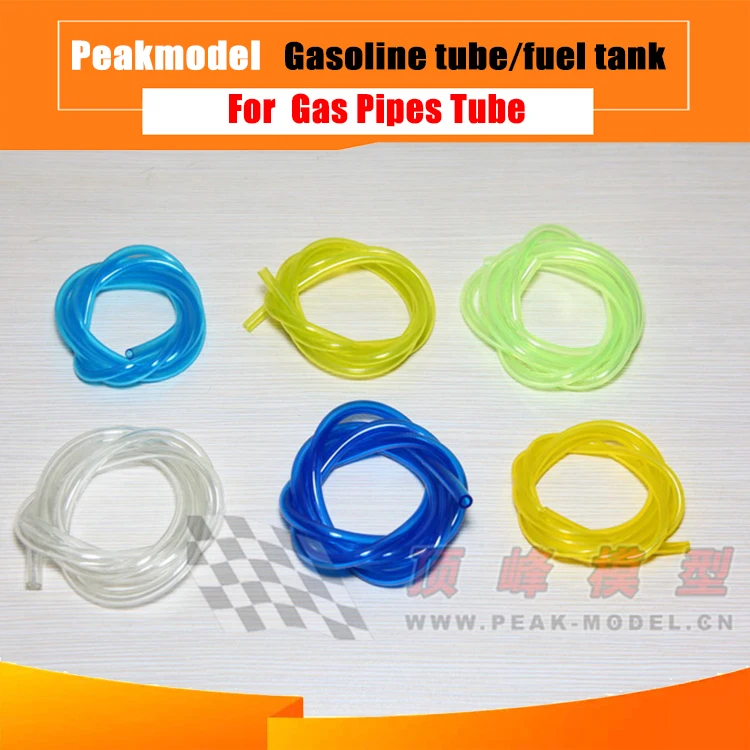 High quality gasoline fuel line fuel tube 1 meter 5 size gasoline methanol glow super soft /High temperature tube