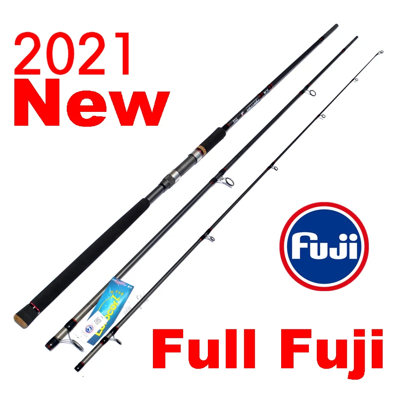 

Full Fuji Accessories 2.4/2.7/3.0/3.3/3.6/3.9 Meter straight shank MH Carbon lure fishing rod SEA BASS rod the 2 generation