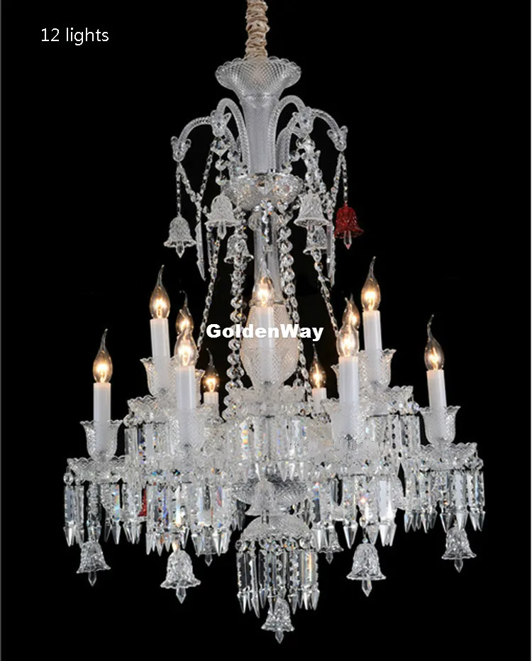 Modern Crystal Chandelier Decora Chrome Chandelier Lighting Dining Room Crystal Chandeliers European 110-240V Crystal Chandelier