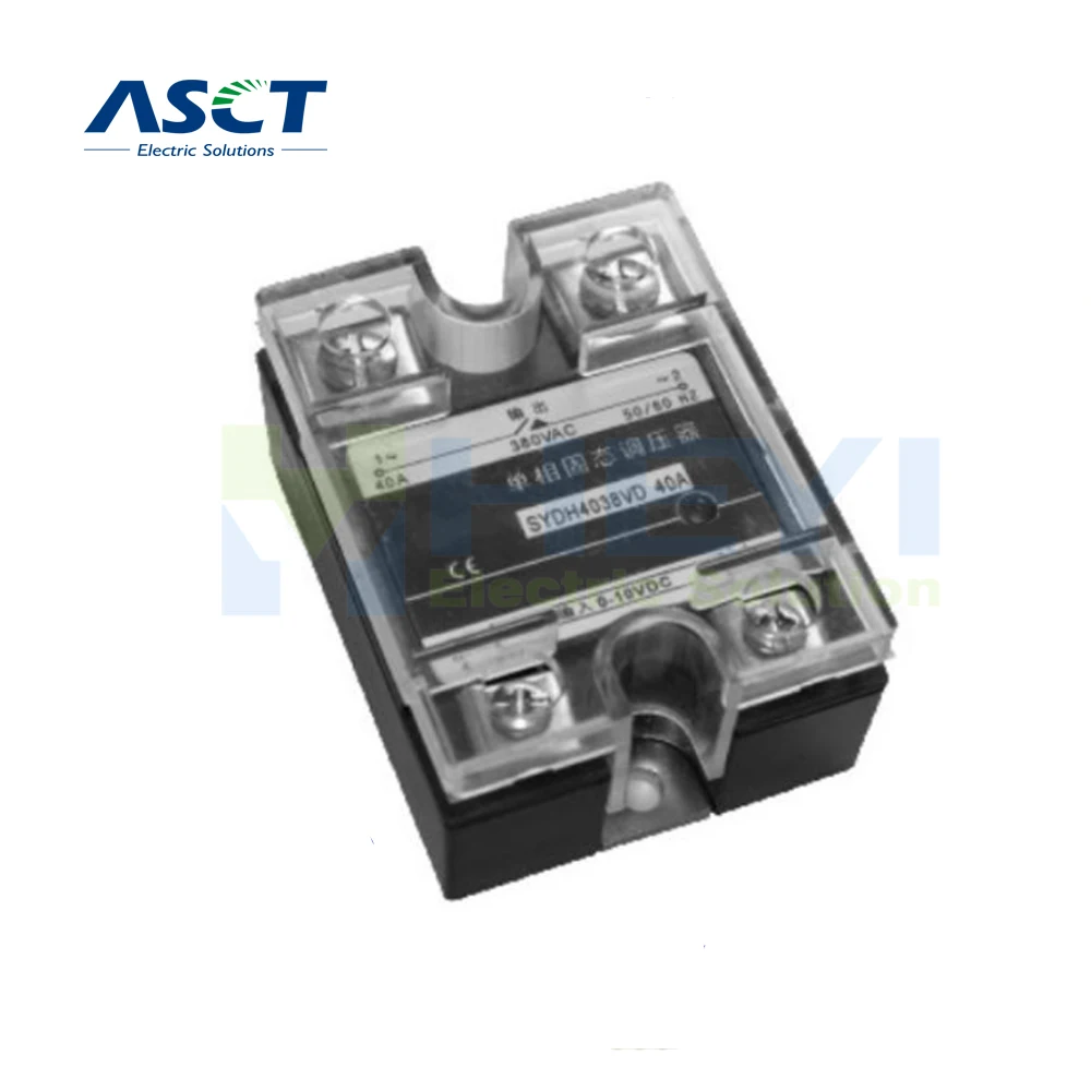 SSR-10A-120A controled by potentiometer single phase solid state relay Plastic Cover photo isoation