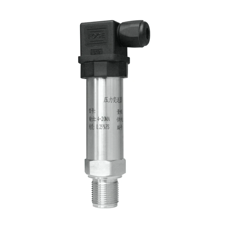 Pressure Transmitter -1~0~10bar/16bar/6bar/25bar, 10-30VDC, G1/4, 4-20mA output, 0.5% Pressure Transducer Sensor