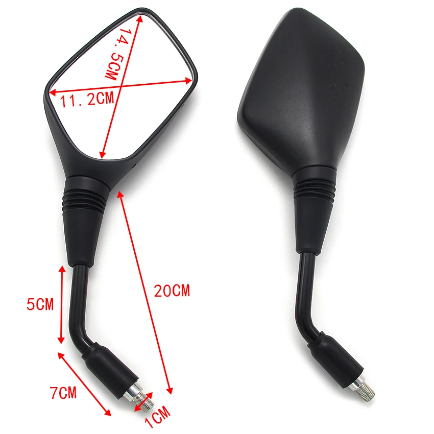 Motorcycle Mirrors Racing Sport Bike Rear View Mirror For Suzuki moto GW250 SV400 DL250 DL650 DL1000 GSR400 GSR600 GSR750 SFV650