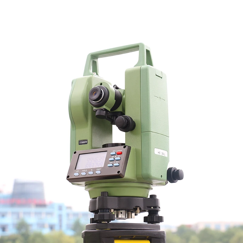 High Quality Theodolite HE2A -L Surveying Instrument Accuracy 2‘’ Digital Laser Theodolite