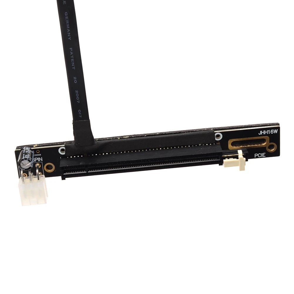 PCI-e X16 إلى M.2 WiFi A/E Key NGFF Riser Cable 6pin Power Extension مع طول قابل للتخصيص لترقية أجهزة الكمبيوتر #5