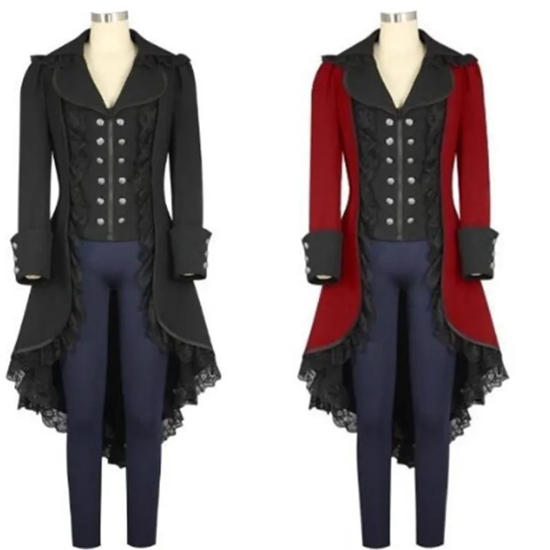 Gothic coat blazer steampunk tuxedo black gothic Victorian ladies coat