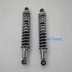 320mm 7mm spring Rear Shocks Absorbers for HONDA CB400/SF CX500 CT110 Yamaha RD350 Suzuki GN250 Kawasaki Dirt ATV CG125