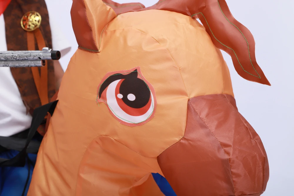 FXICH Opblaasbaar paardenkostuum voor dames en heren, voor cosplay