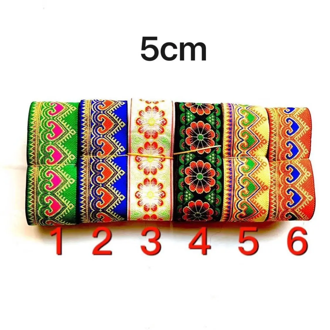 

5cm ethnic style jacquard webbing,QC0422N