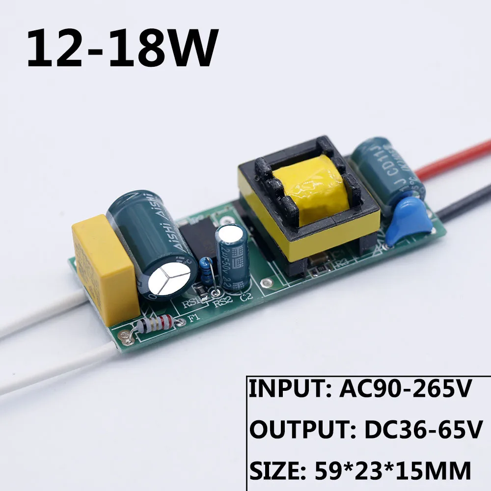 1W 2W 4W 6W 8W 11W LED Driver 300mA 12W 15W 18W 20W 25W 36W For LED Power Supply Unit Lighting Transformers For LED adapter