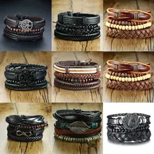 Braided Leather Bracelets for Men #2