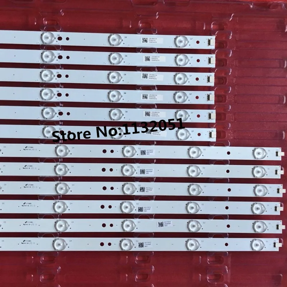 12 قطعة LED الخلفية قطاع ل LC-46LD266K 46PFL3218K LBM460P0601 A1-BU-3 R AU-1 LBM460P0501-AT-1 L TPT460H1-HN04