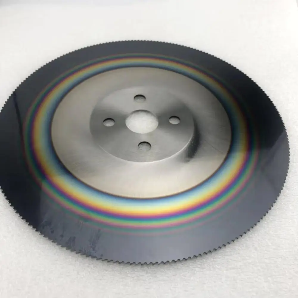 Saw blade manufacture hss dmo5 M2 hss cobalt super A coating 275 dia 2 material circular saw blade for metal and steel