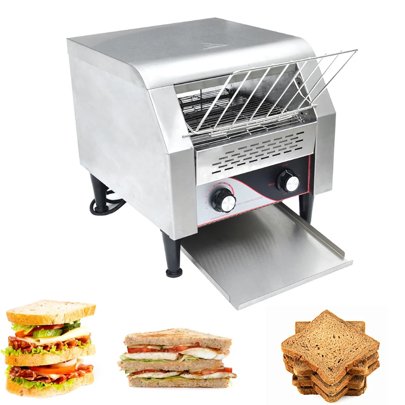 

Commercial Conveyor Toaster Kitchen Chain Toast Bread Oven Crawler Bread Machine Food processor