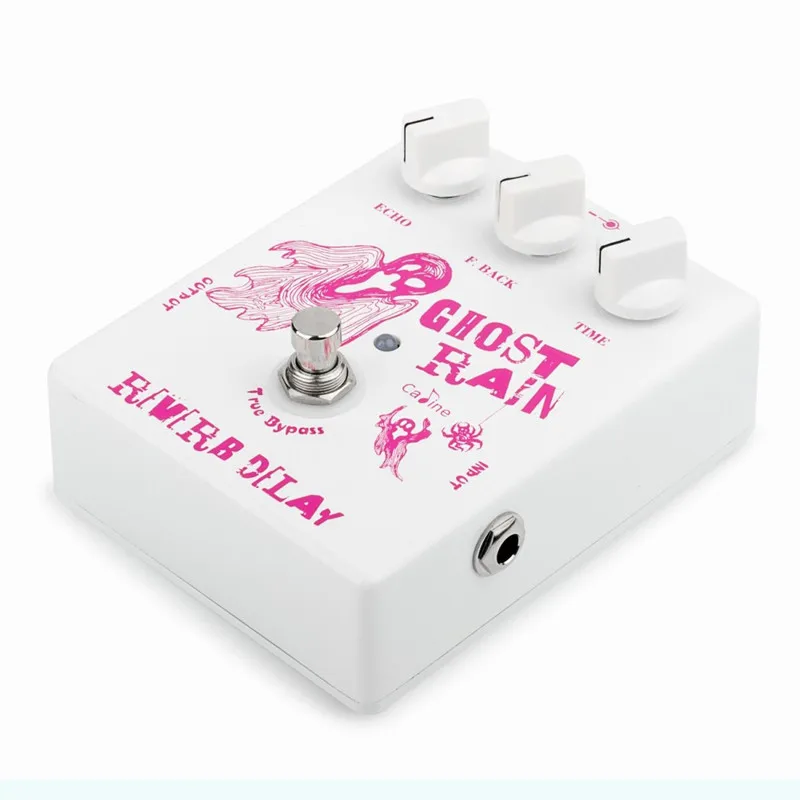 Imagem -03 - Ghost Rain Echo Delay Pedal Efeito Guitarra True Bypass Acessórios de Guitarra Caline-cp41