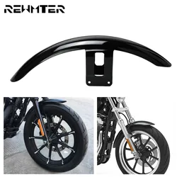 Motorcycle Front Fender Protector Mudguard Cover Gloss Black ABS Plastic For Harley Sportster XL883 2004-2016