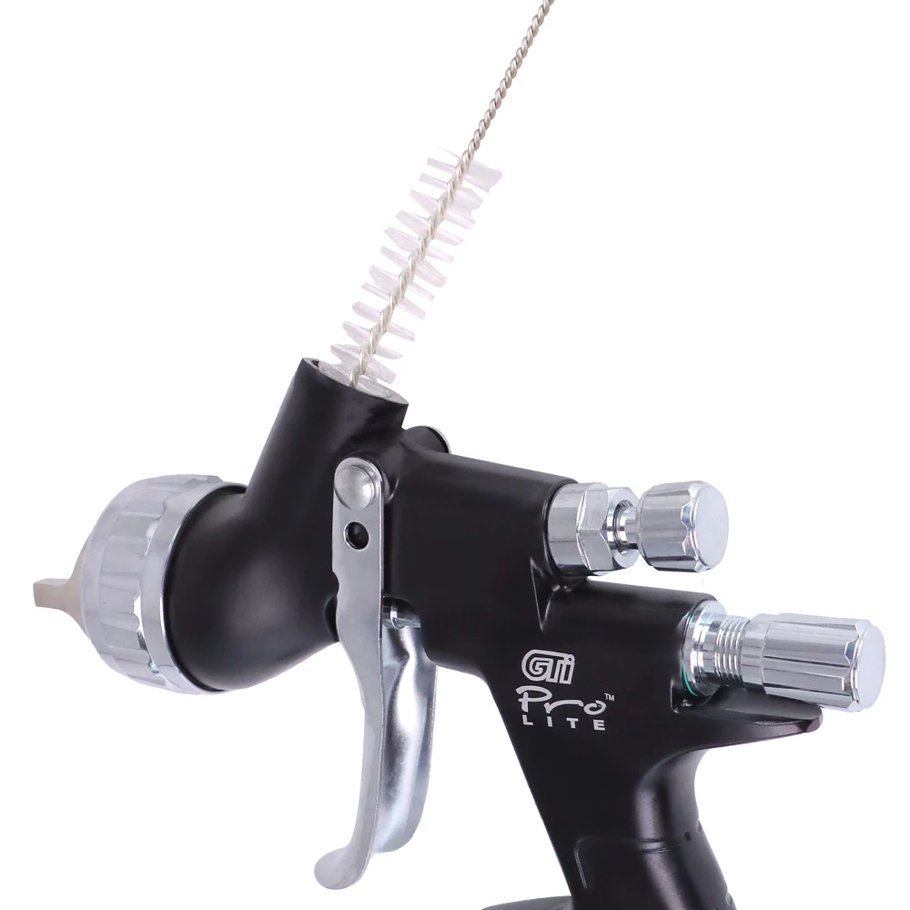 WENXING Airbrush Spray Guns Nozzle Cleaning Repair Tool Kit Needle & Brush Set Spray Guns Clean Accessories