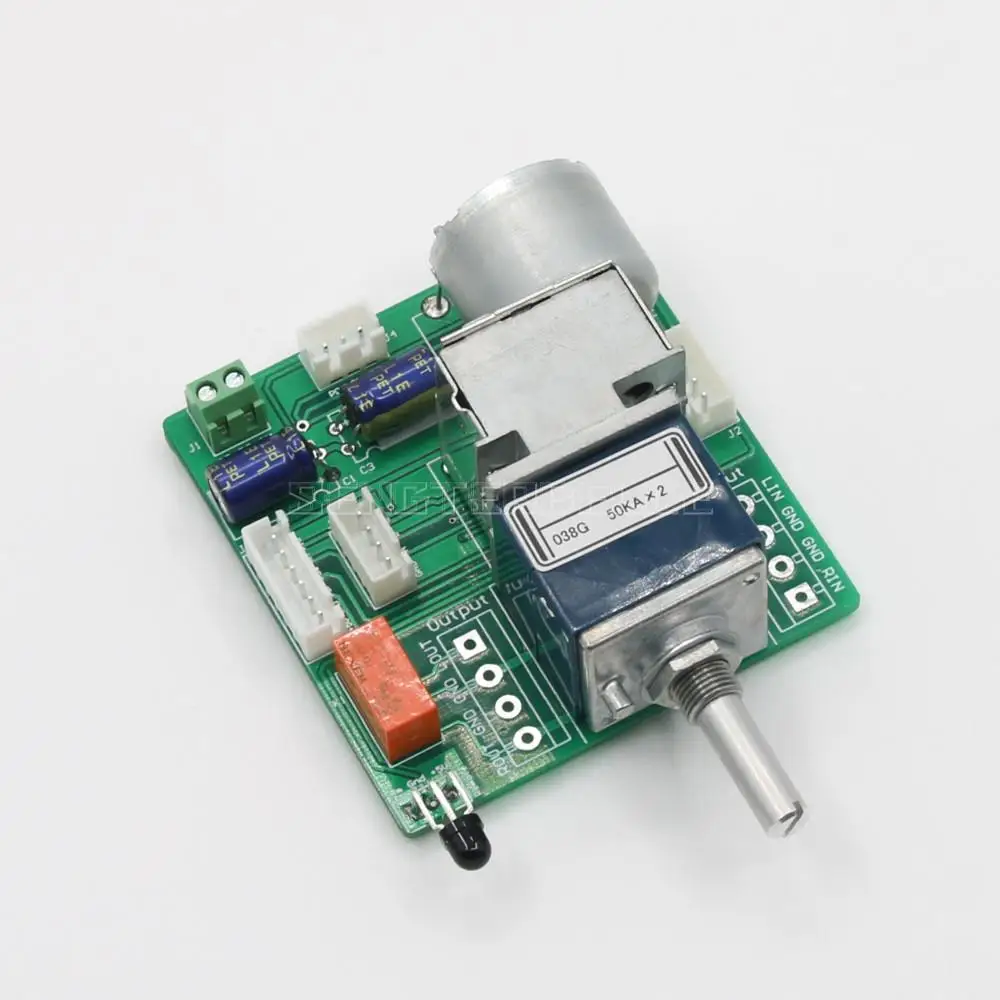 Потенциометр для двигателя ALPS 27 Type A10K/A50K/A100K DIY HiFi, пульт дистанционного управления, регулятор громкости, плата предусилителя с платой питания