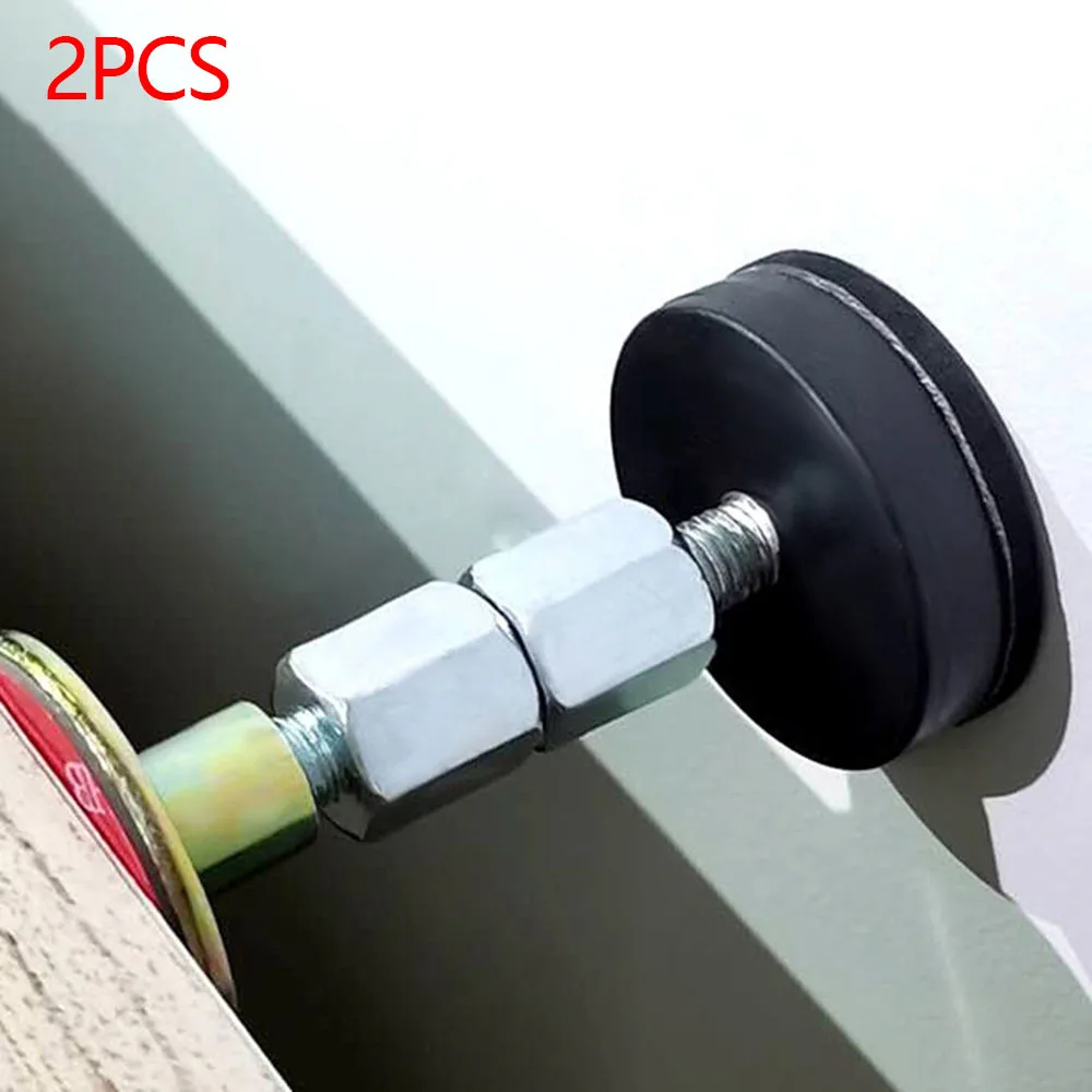 

2pcs Adjustable Threaded Bed Frame Fixator Anti-Shake Tool Door Bed Headboard Stoppers Wall Bedside Anti-swaying Stabilizer