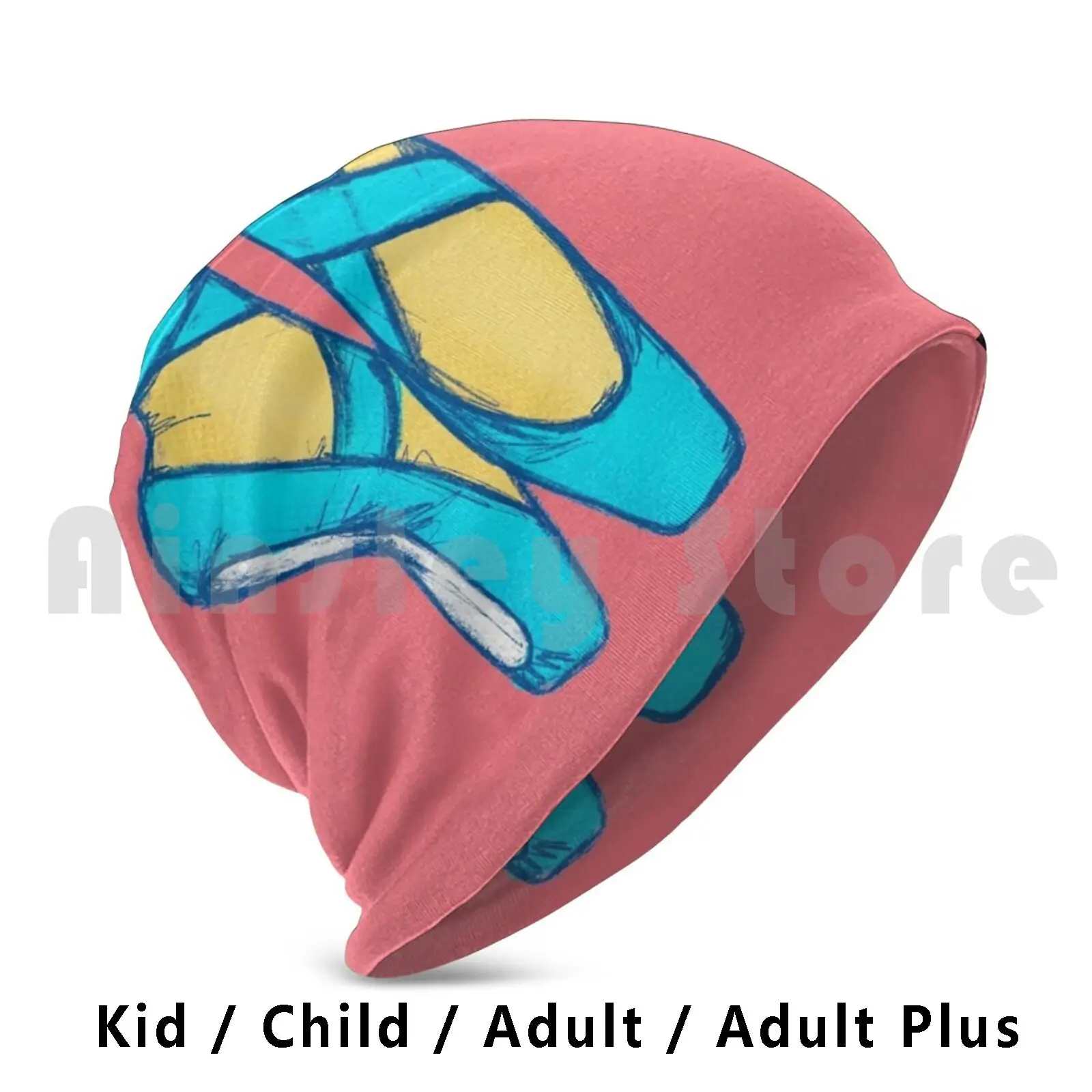 Ballet Shoes Beanies Knit Hat Hip Hop Ballet Ballet Shoes Dancing Dance Feet Blue Pink Colorful Colors