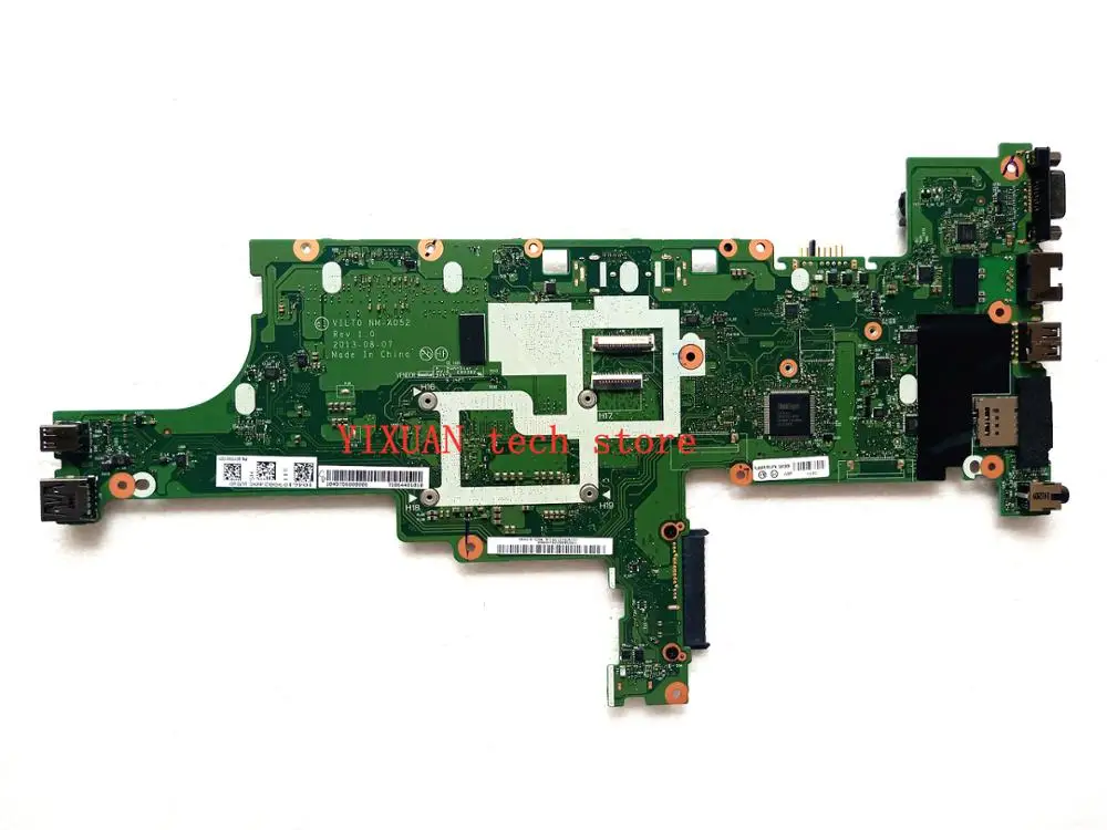 VILT0 NM-A052 For lenovo Thinkpad T440S Laptop Motherboard 04X3888 04X3886 04X3903 04X3905 With i7 i5-4200U RAM 4G UMA 100% test