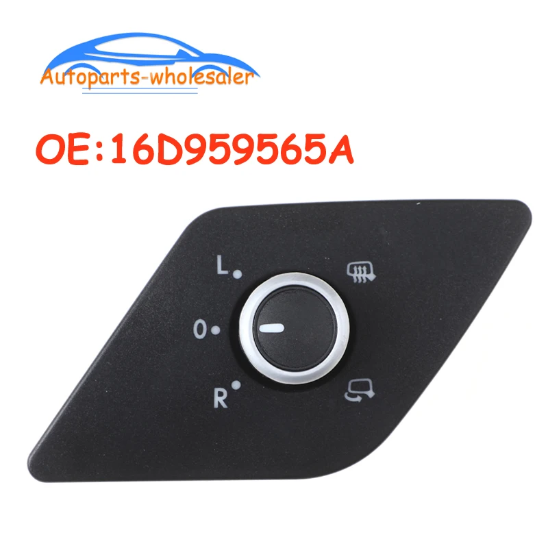 Car accessories 16D959565A For Volkswagen MK J etta 2011 2012 2013 Mirror Control Heat Fold Knob Switch