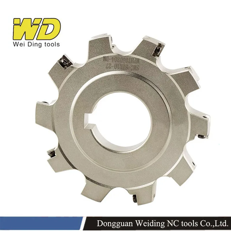 80 100 125 160 200 mm SMC Side Dic fresa frontal Insertar MPHT Fresa indexable