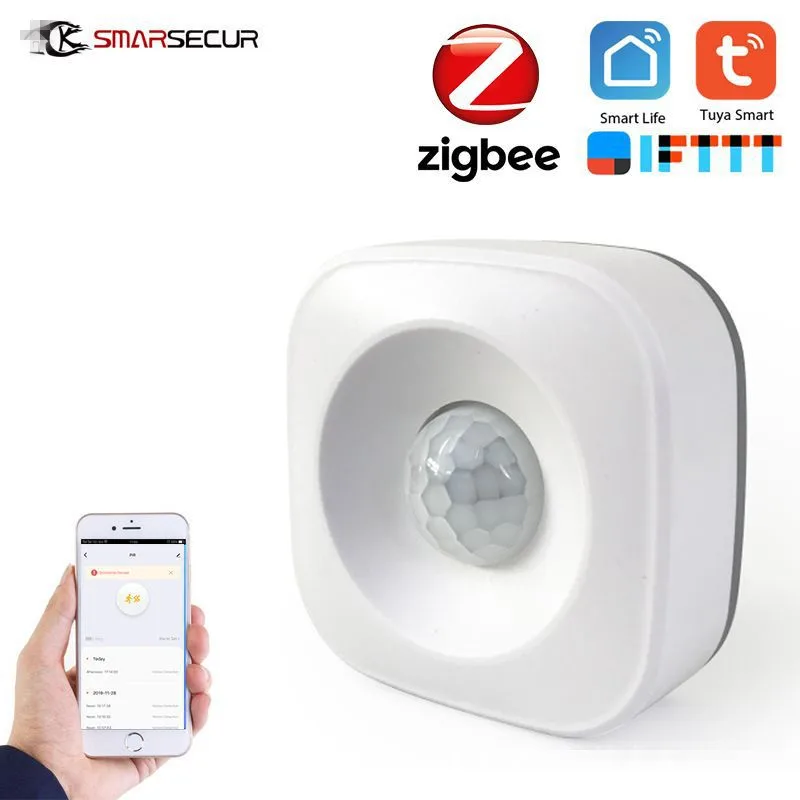 360 Degree Wireless  PIR Motion Detector APP Remote Control  Alarm Sensor Support Tuya Smart Home