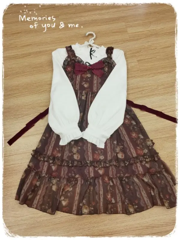 Vintage Cung Điện Sweet Lolita Áo Sơ Mi Phối Ren Tinh Tế Tay PHồng Nơ Đáng Cô Gái Victoria Áo Sơ Mi Gothic Lolita Đầu Cos Loli Top