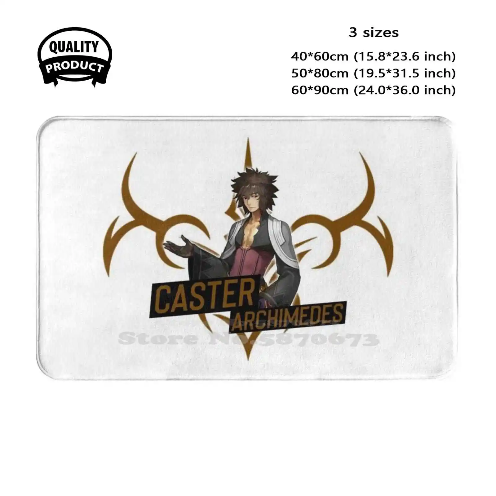 Caster - Archimedes Soft Cushion Home Carpet Door Mat Car Rug Atalanta Heracles Artoria Pendragon Jack The Ripper Arthur