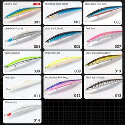 Hunhouse Tide Wobbler pececillo flotante 175mm para lubina y lucio