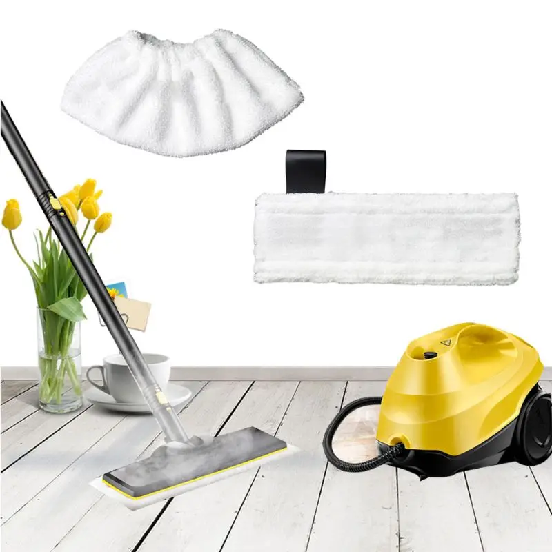 Thay Thế Cây Lau Nhà Đầu Vải Cho Karcher Easyfix SC2 SC3 SC4 SC5 Vải Vụn Microfiber Lau Bao Hơi Nước Phụ Kiện Phụ Tùng