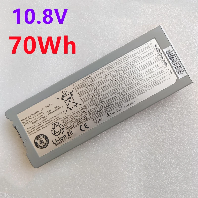 New CF-VZSU80U CF-VZSU82U CF-VZSU83U Laptop Battery 10.8V 70Wh 94Wh For Panasonic Toughbook CF-C2 MK1