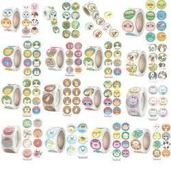 cartoon animals encouragement stickers children's school teacher reward sticker  A vehicle, a car, a bumper sticker