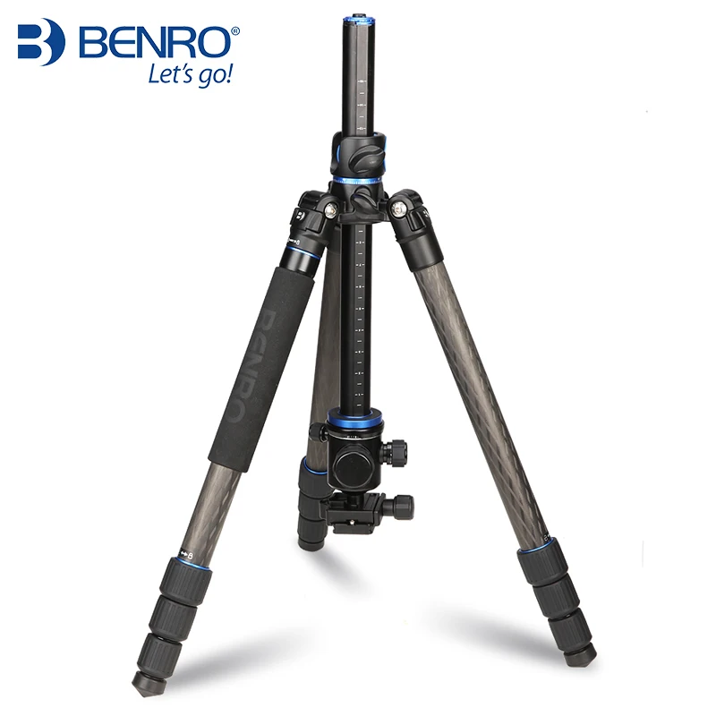 Benro GC268TV2 Professional Transverse Center Axis Tripod / Horizontal Center Axis / Go Travel Carbon Fiber Tripods Kit