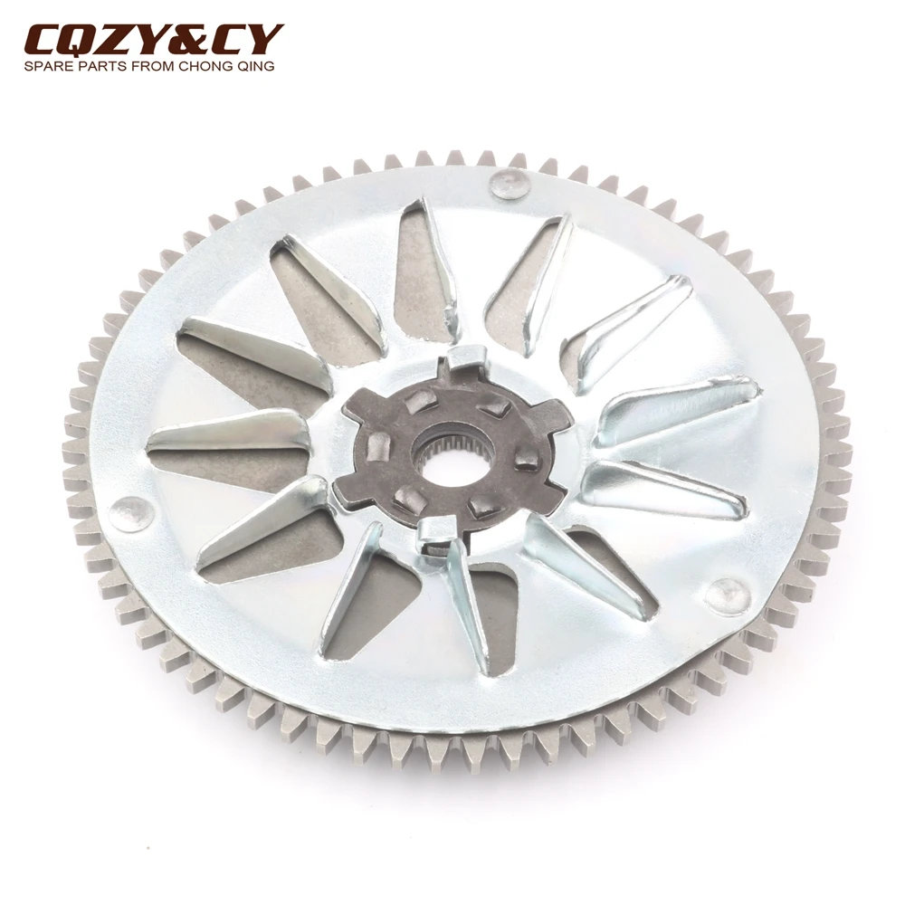 Wysokiej jakości koło pasowe wariatora/koło wentylatora dla Peugeot Speedake 50 Speedfight Vivacity Zenith TKR Squab 50cc 100320300
