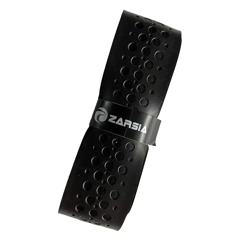 2pcs Retail ZARSIA PU Leather Tennis Racket Replacement Grip Thick Leather Handle Grip for Tennis Racquet