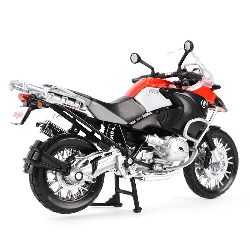 Maisto 1:12 BMW R 1200 GS vehículos fundidos a presión, pasatiempos coleccionables, juguetes de modelos de motocicletas