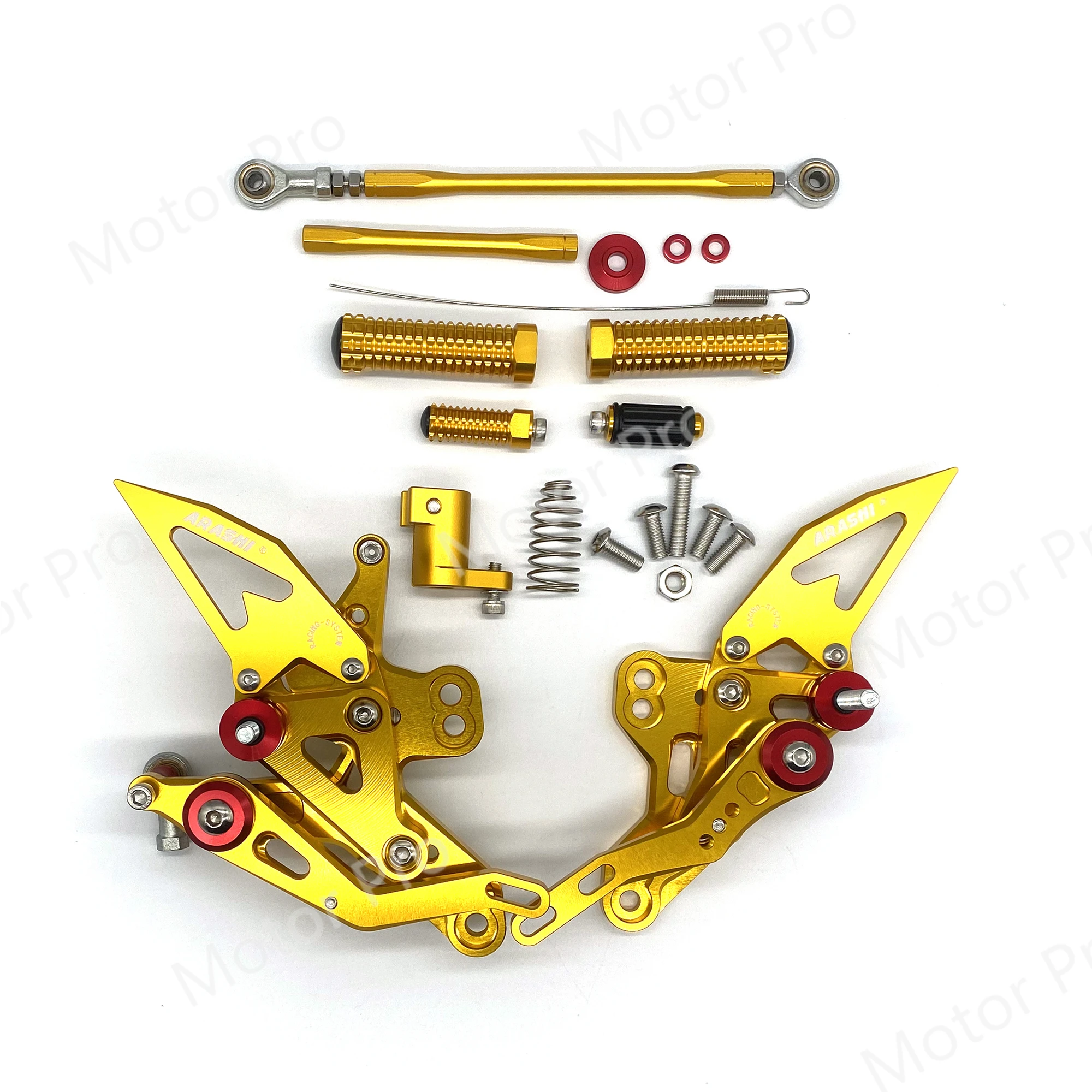 

Motor Adjustable Footrests CBR650R / CB650R / CBR650F 2019 - 2023 2021 2022 Foot Peg Rearset Pedal For Honda CBR 650 CB650 R F