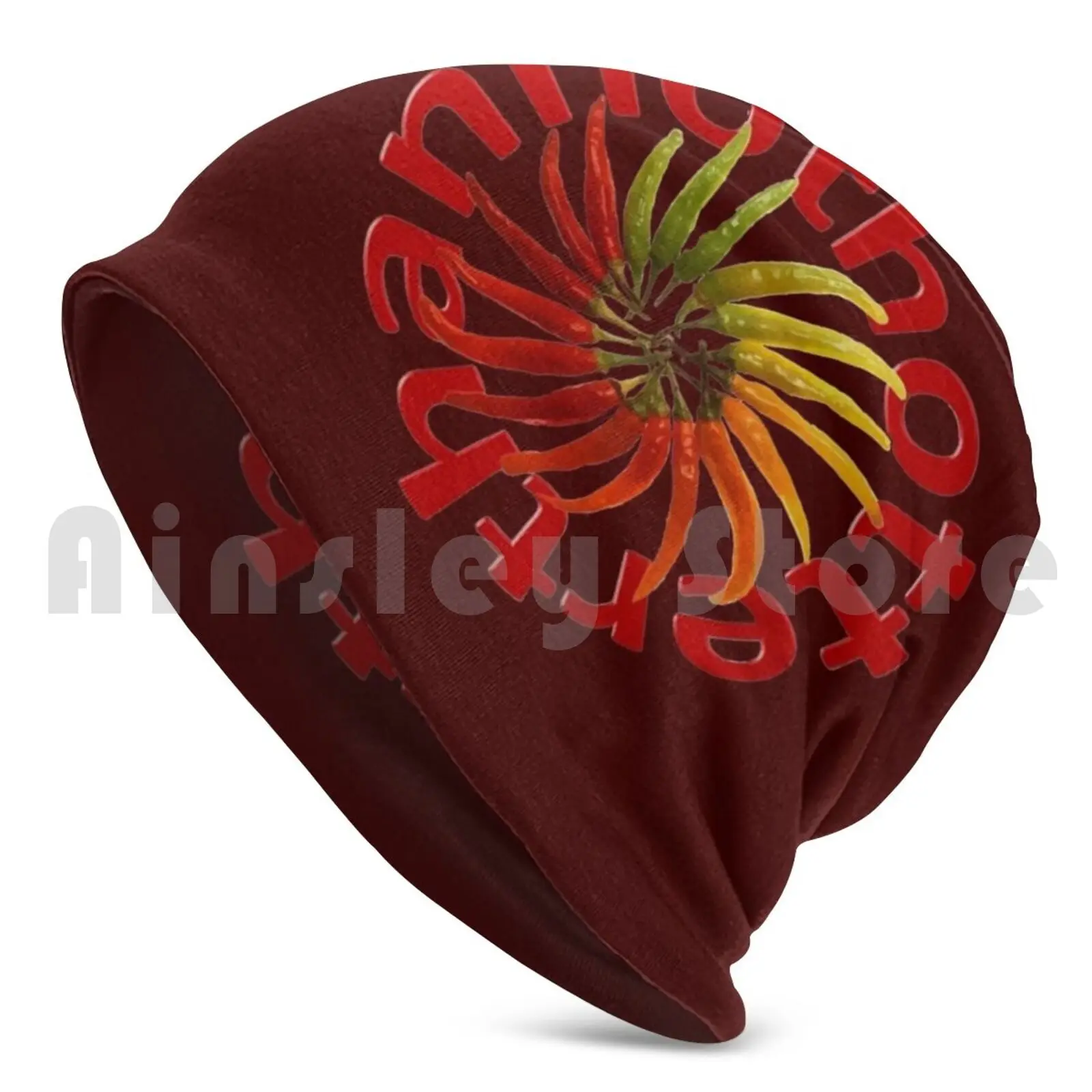 Hotter Than Hot Chili Pepper Wheel Hat 3283 Hat Hot Hotter Hot Chili Pepper Peppers Red Red