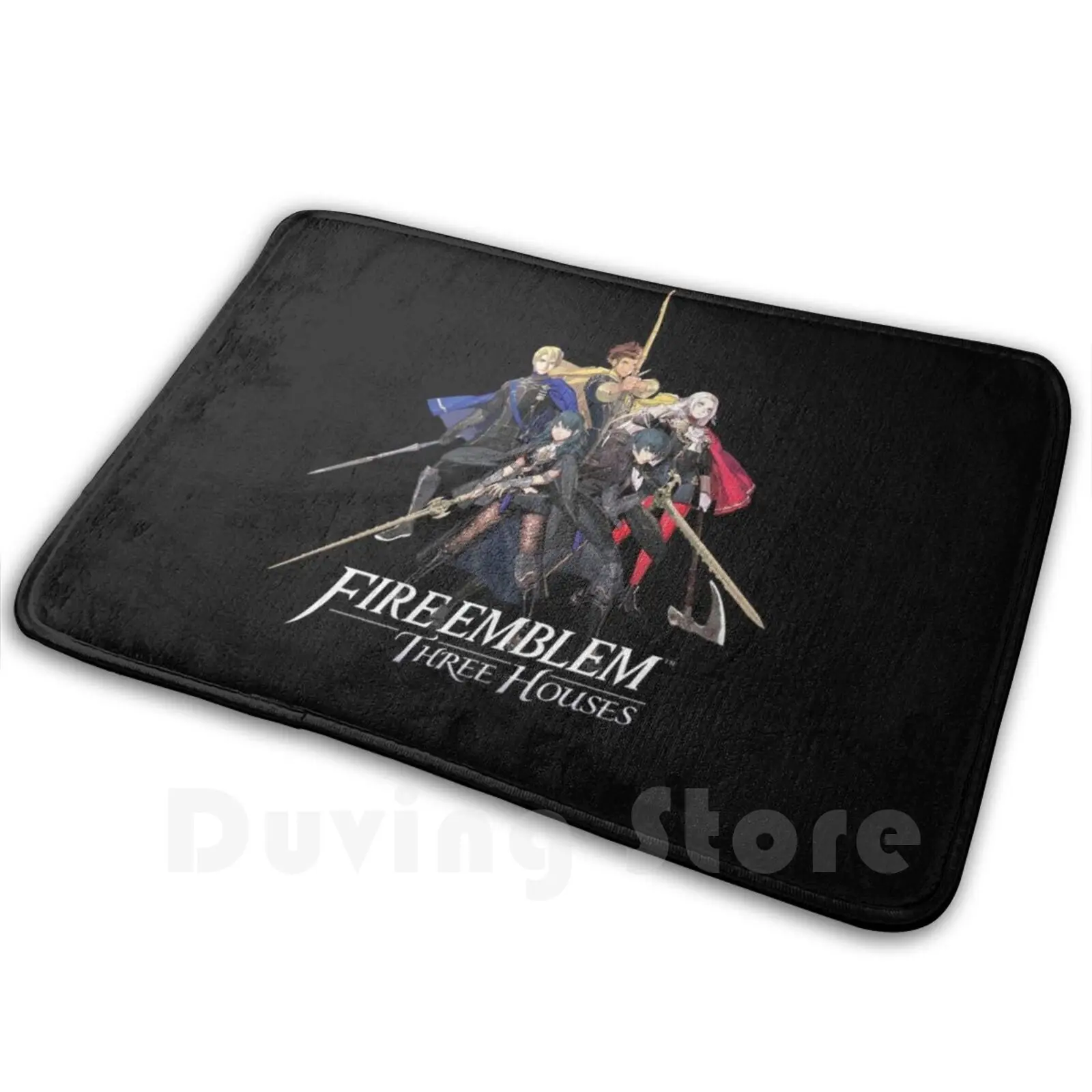 Fire Emblem : Three Houses-House Leaders & Byleth ( Male Female ) Mat Rug Carpet Anti-Slip Floor Mats Bedroom Fire Emblem