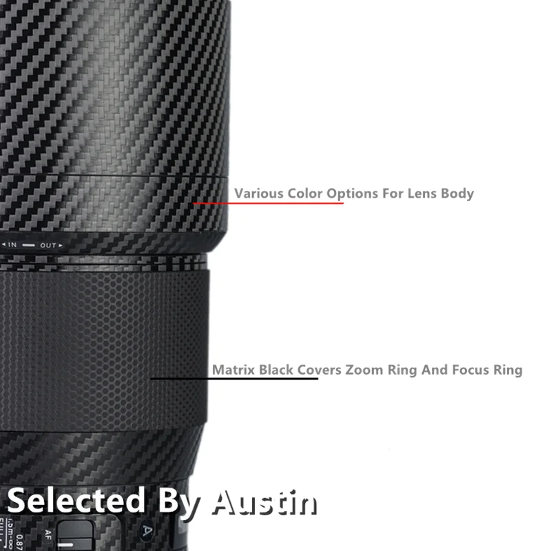 

135mm Lens Decal Skin Sticker For Sigma 135mm F1.8 art Canon Mount Protector Anti-scratch Coat Wrap Cover Case